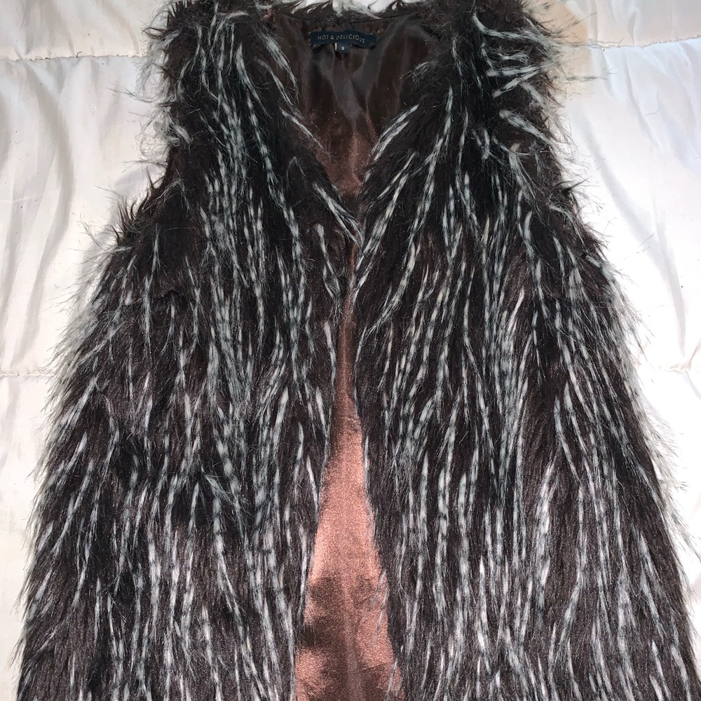 Hot & Delicious Faux Fur Vest